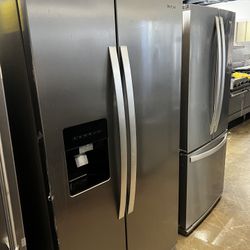 Whirlpool Stainless Steel Side By Side Refrigerator 