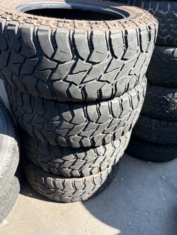 35*12.50r20 TBB Set de Tires en exelentes condiciones de vida las 4