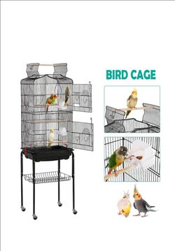 Open Top Bird Cage
