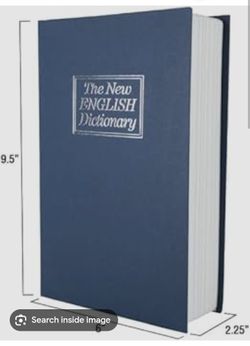 Dictionary Safe New In Box 4o2 383 391o
