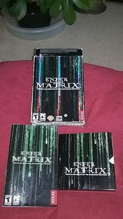 Enter the Matrix video game( Atari) (written and directed by the Wachowski brothers)