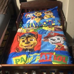 Toddler Bed Comforter Not Included