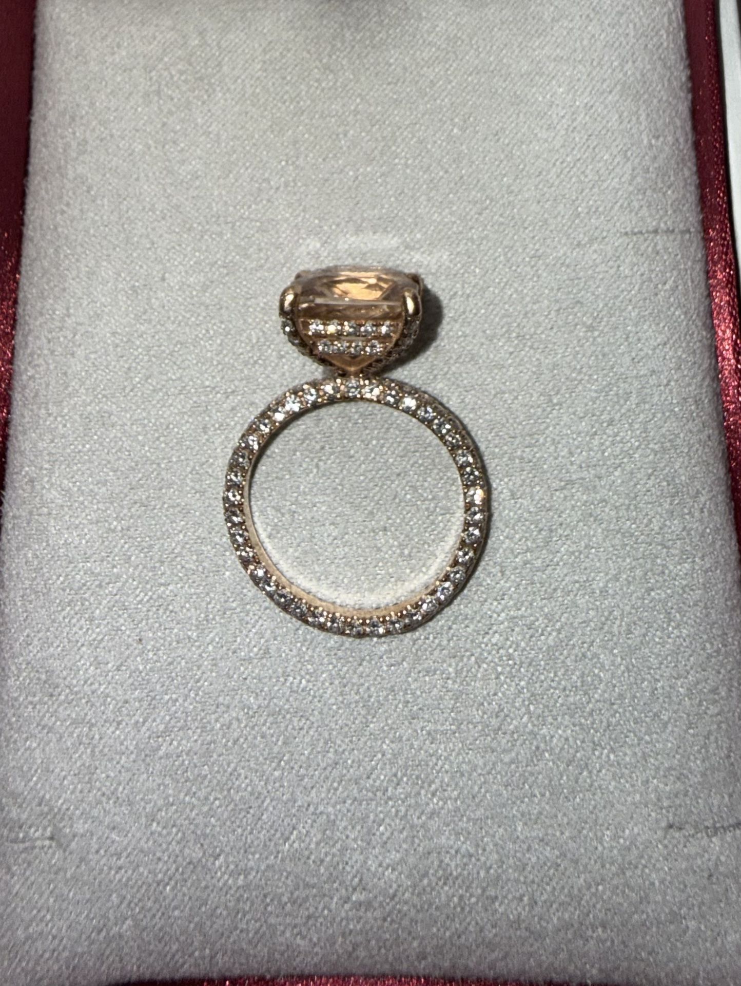 4 Carat Double Halo Engagement Ring