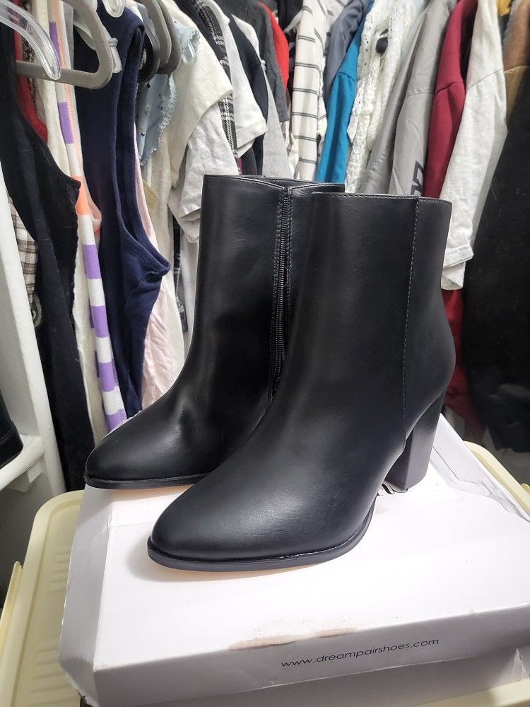 Black Ankle Booties