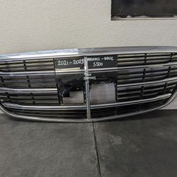 2021-2022-2023 MERCEDES BENZ S500 GRILL OEM USED 