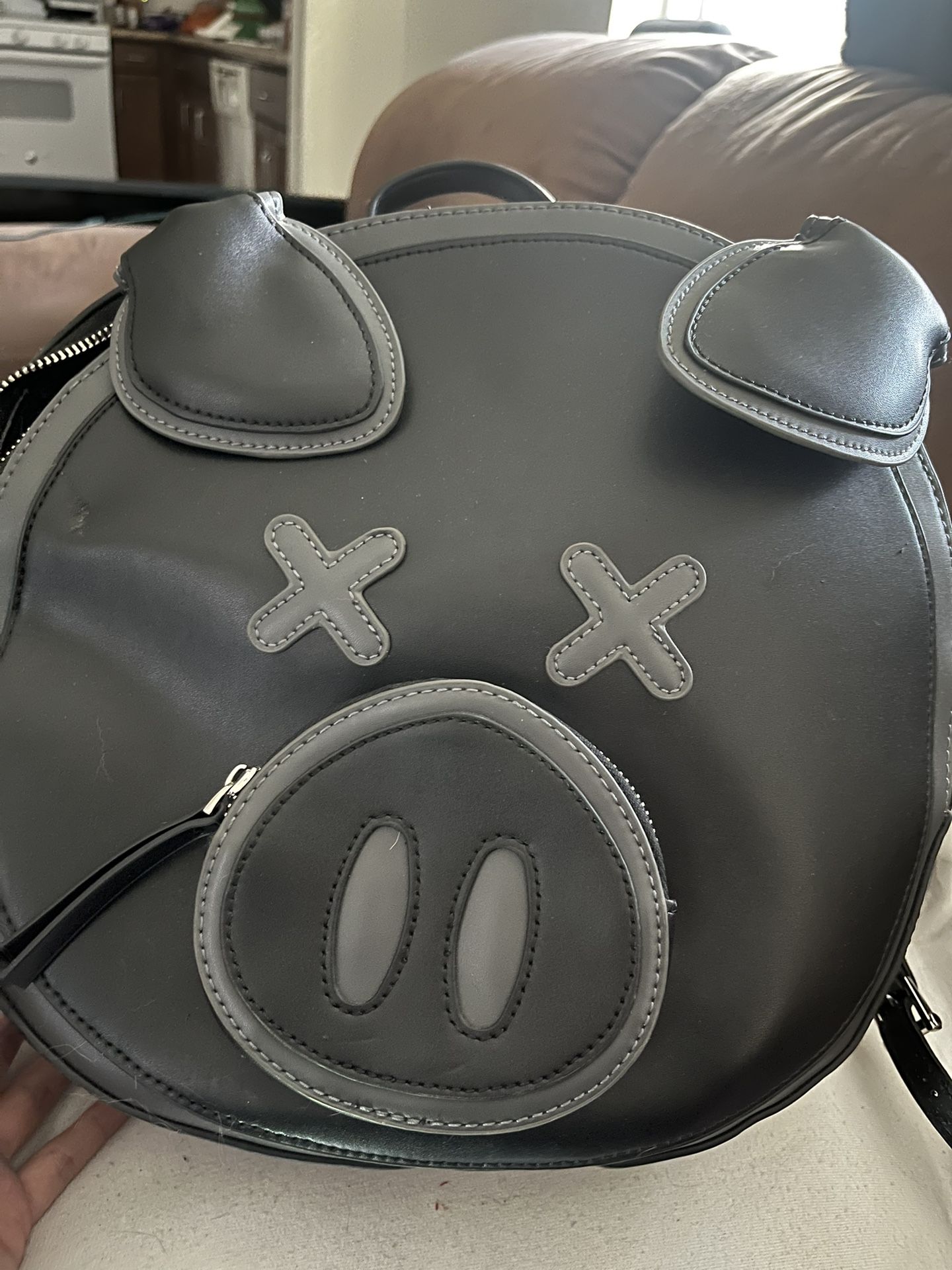 Black Jeffree Star Pig Backpack