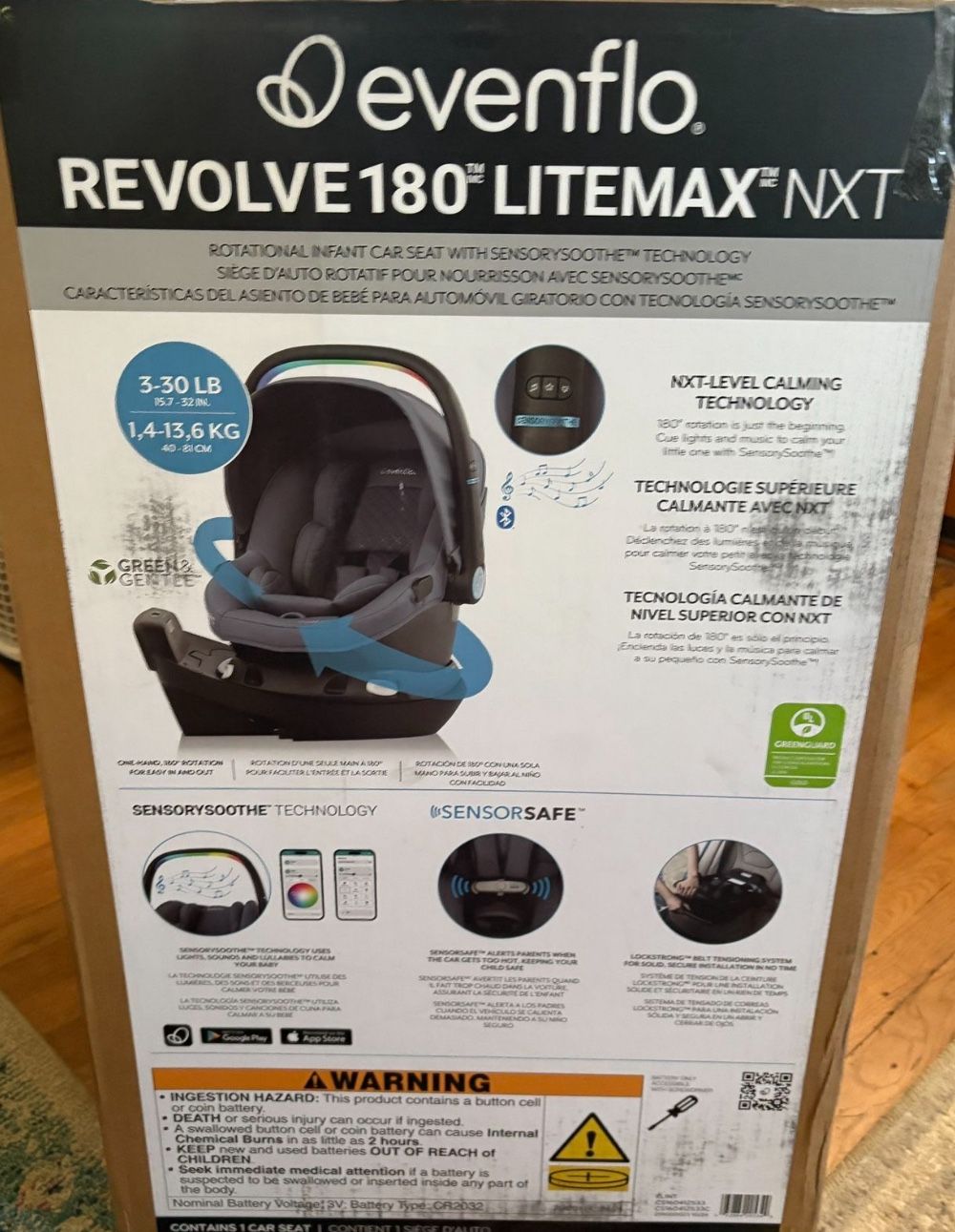 Revolve 180 Litemax Next Car seat