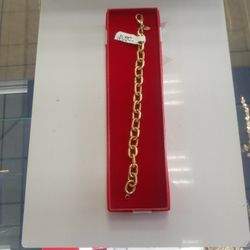 Round Puffed Bracelet 14K 10.8G