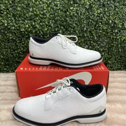 Men's Size 7 - Nike Air Jordan ADG 5 Low White Black Golf Shoes FQ7874-102 