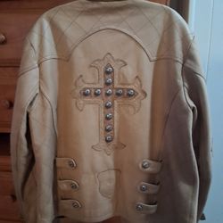 Rare Collectors Affliction Leather Jacket 