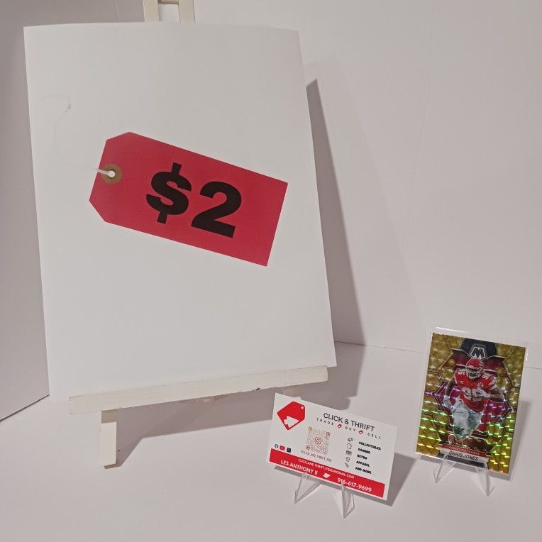 2023 Panini Mosaic Prizm Yellow Reactive Card #114 Chris Jones
KC Chiefs