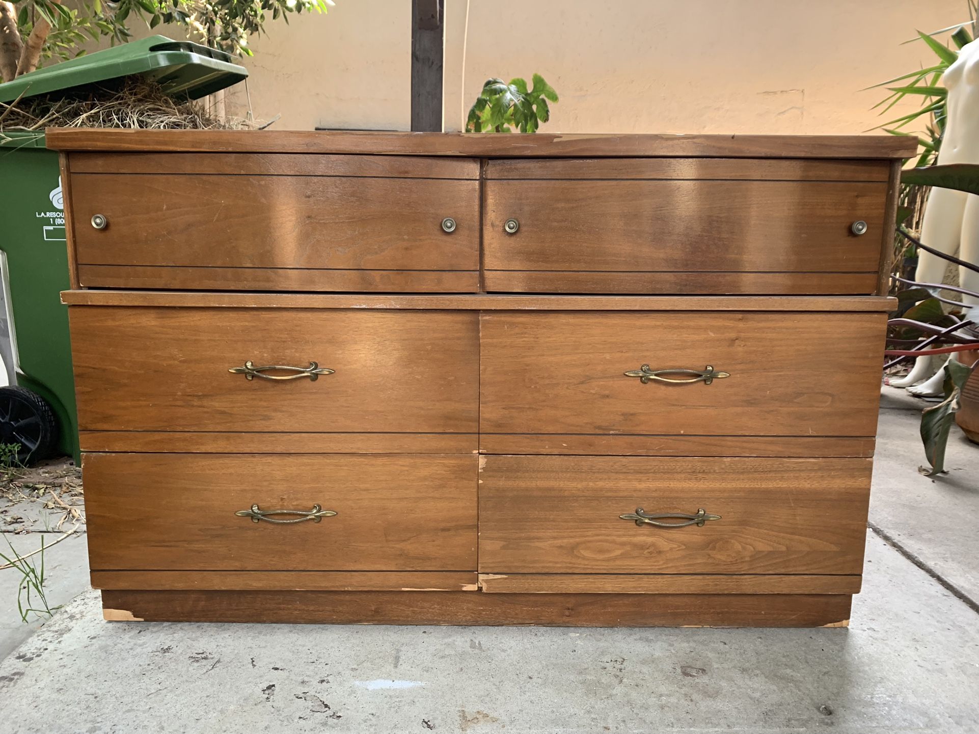 Vintage 80s/90s Solid Wood Dresser