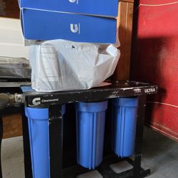 Water Filter System, Filters, Value, Regulator 