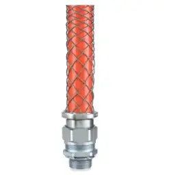 HUBBELL - 1/2" Kellems Wire Management, Liquidtight System, Straight Male Type A Connector, Steel