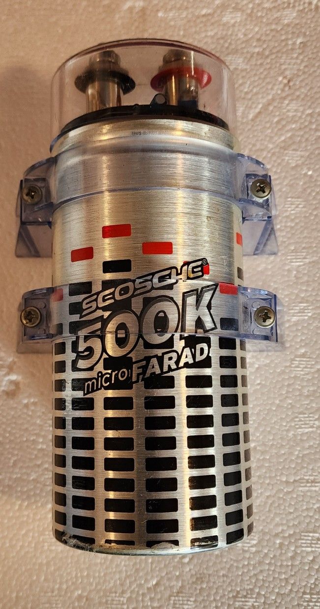 Car Audio Scosche 500k Mico Farad Cap