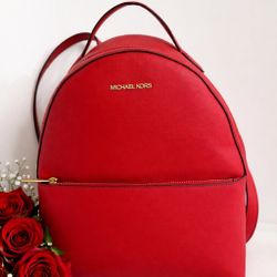 Michael Kors Backpack (Red)