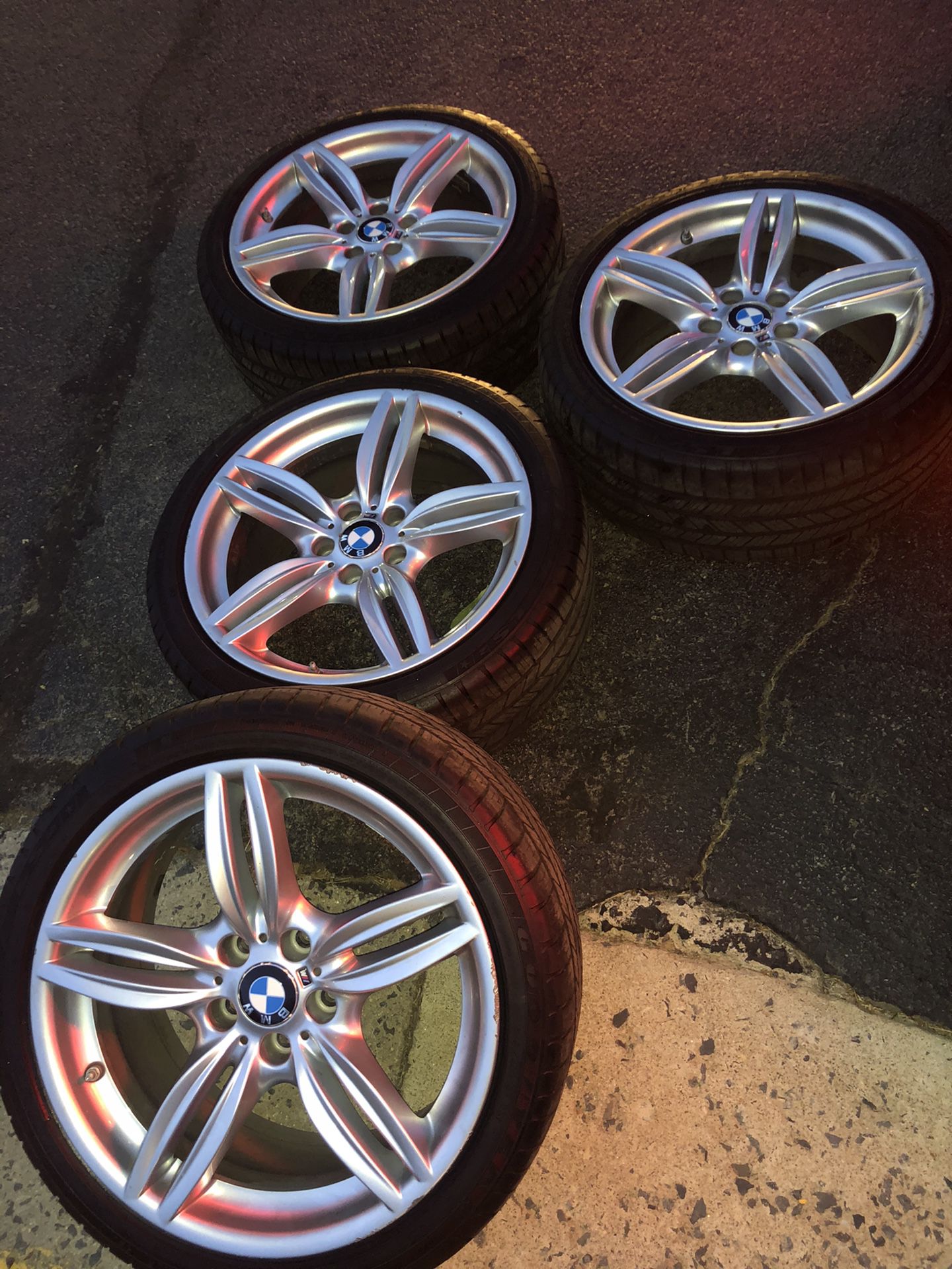 BMW 19” rims and tires