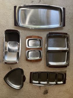 Danish Serving Set  from Denmark,  each for $25 or ALL 6 for