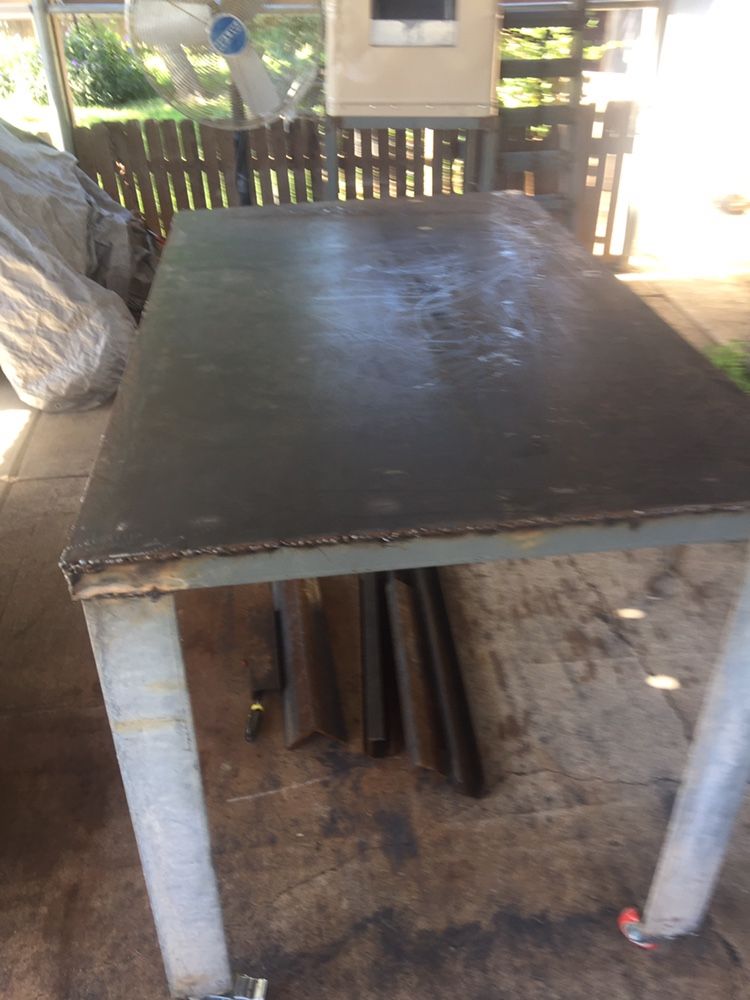 Heavyduty Welding Table 61 1/2 Long 36 1/2 Wide 425