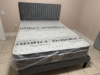 NEW MATTRESS FULL SIZE PILLOW TOP WITH BOX SPRING