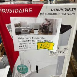 Frigidaire Moderate Humidity 35 Pint Capacity Dehumidifier 