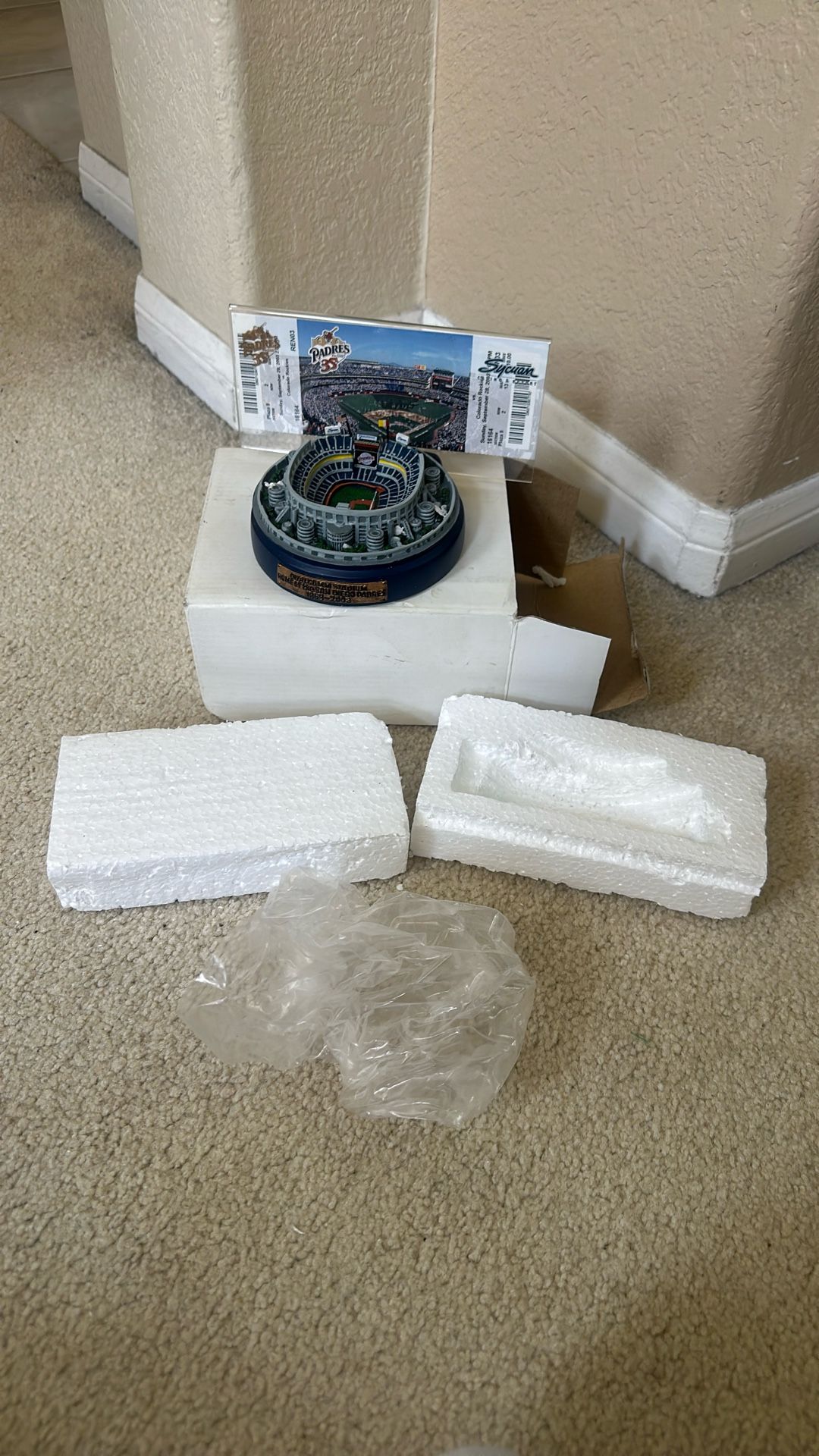 Brand New In The Box And Original Package, Qualcomm Stadium Statue