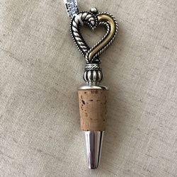 Callie Wine Stopper, color silver