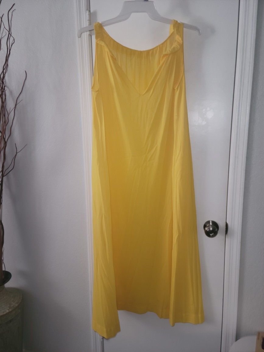 Yellow Plus Nightgown Size 3x