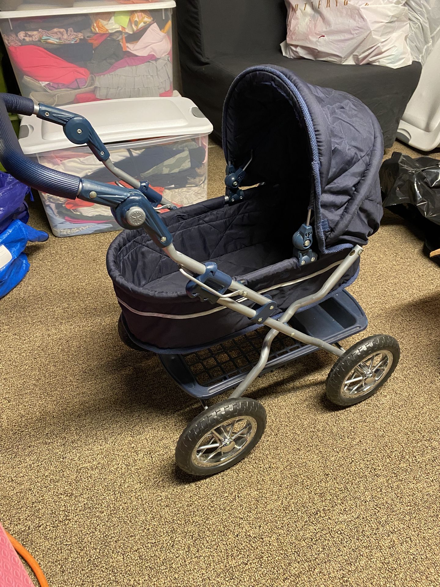 Pottery Barn Kids Toy Baby Stroller For Dolls