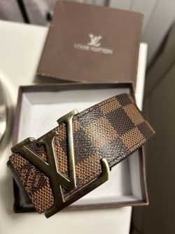 LV Leather Belt
