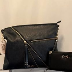 Jessica Simpson Handbag With Matching Wallet 