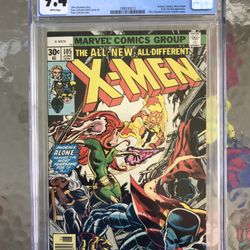 X-Men #105 (1977) CGC 9.4 — White Pages; Dave Cockrum Phoenix Cover; Claremont 