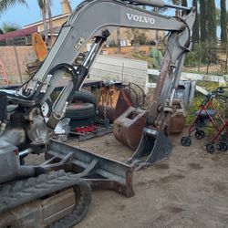 Volvo Ec35 Excavator 12” Dig Bucket Septic Tank