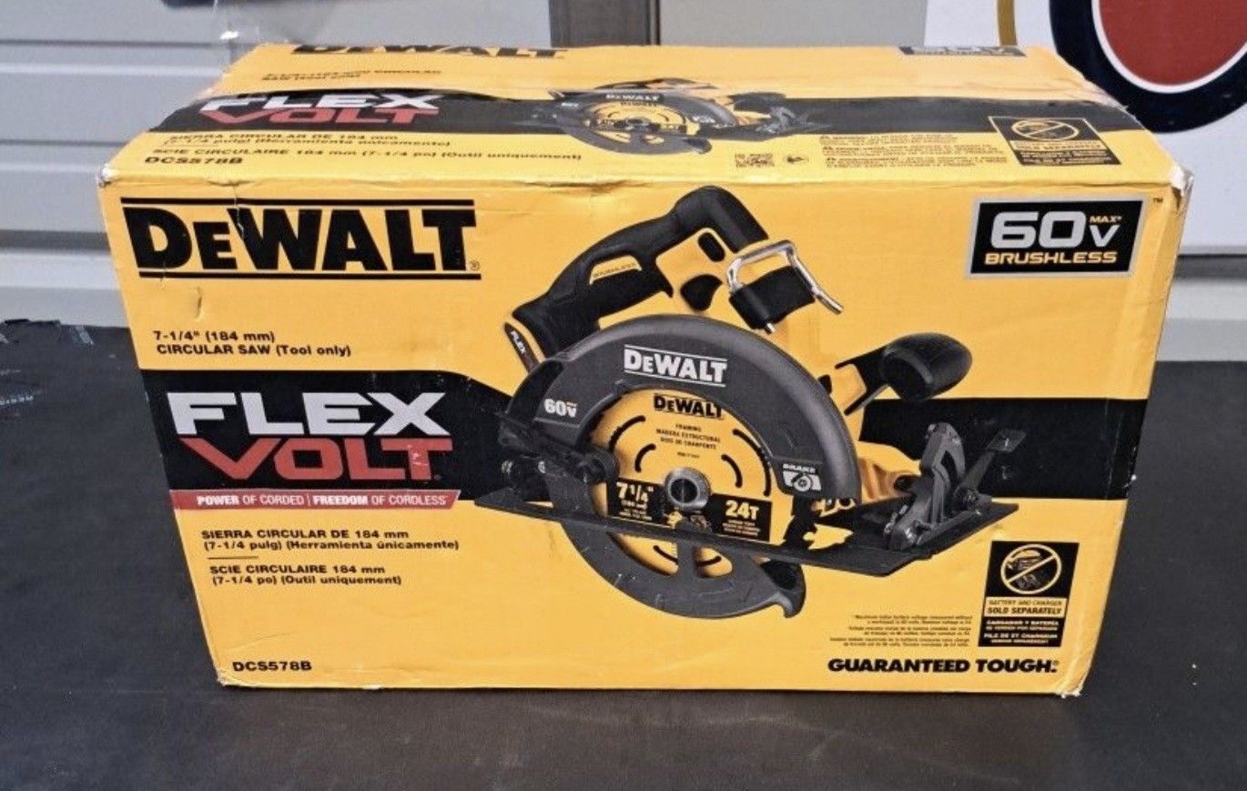 DEWALT
FLEXVOLT 60V MAX Cordless Brushless 7-1/4 in. Circular Saw