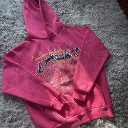 Pink Sp5der Hoodie