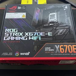 Rog Strix X670e-e Gaming Wifi Motherboard
