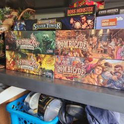 Lot Of Zombicide Games And Expansions