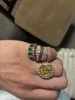 Gold rings