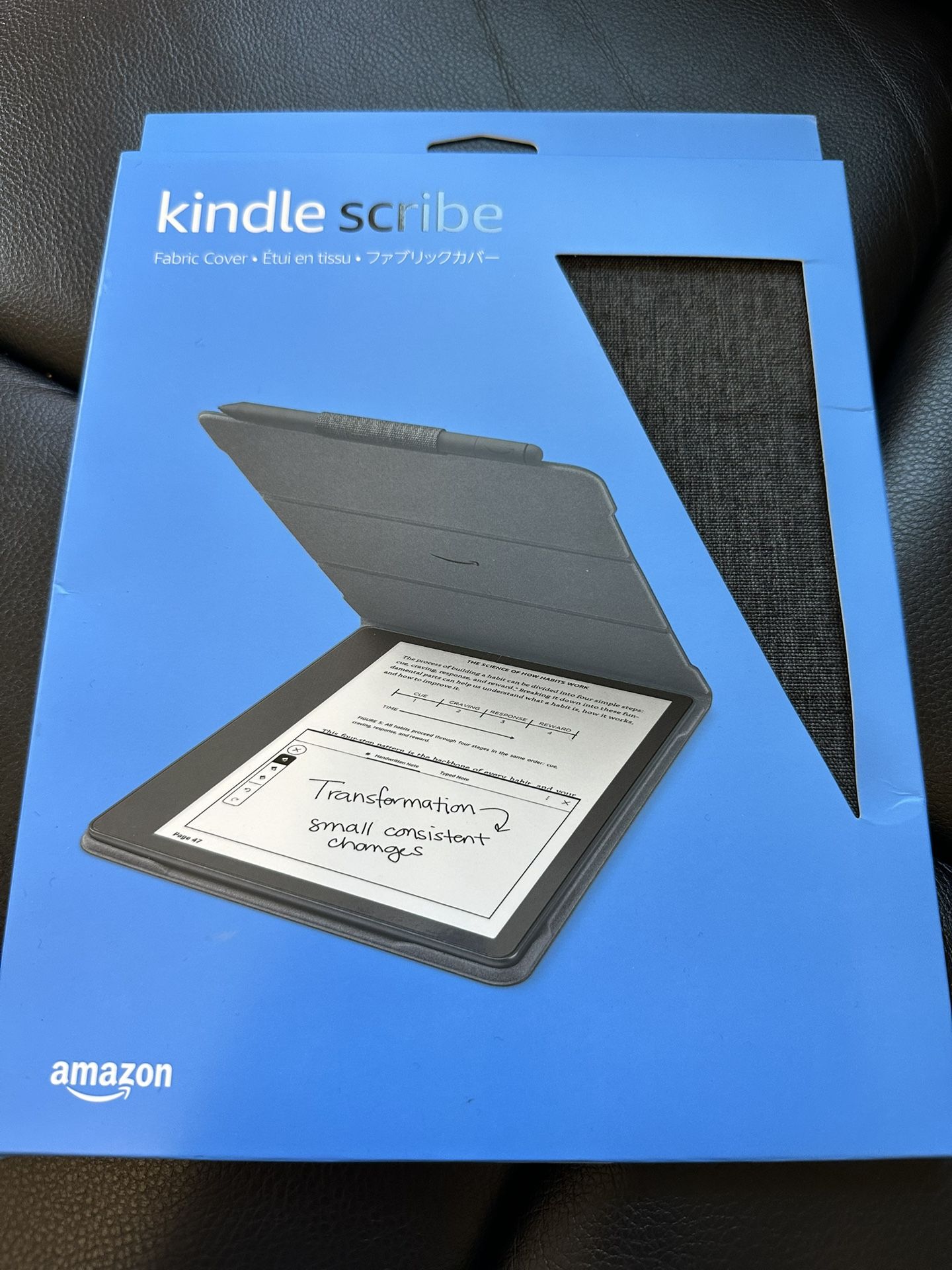 Amazon Kindle Scribe Fabric Folio Case