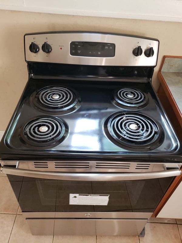 Ge Stainless Steel Electric Stove For In Atlanta Ga Offerup Ge Stainless Steel Electric Stove
