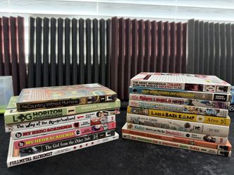 16 Volumes Of Manga/light Novels 