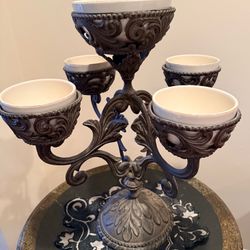 Candelabra Centerpiece From Horchow 