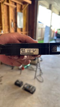 20A Single Pole Circuit Breaker