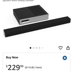 Vizio Soundbar + Subwoofer
