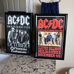Two Ac-dc Framed Your Poster Photos