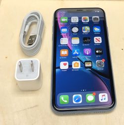 iPhone XR 64GB Factory Unlocked-Blue