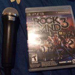 Rockband 3 For Ps3 W/ Mic Cib