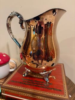 Vintage Silver Plated Pitcher by W.M. Roger’s & Sons