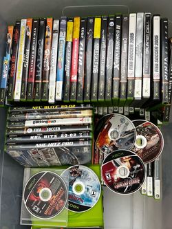 Original Xbox games def jam marvels Disney halo X-men simpsons hit run road rage street