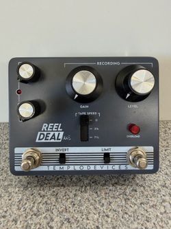 Templodevices Reel Dealuxe Guitar Pedal